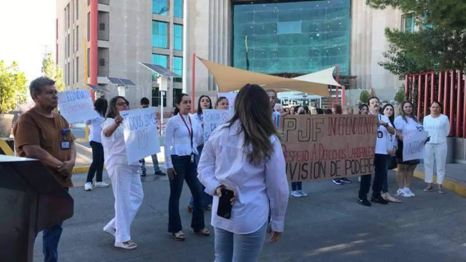 manifestación trabajadores poder judicial (1)